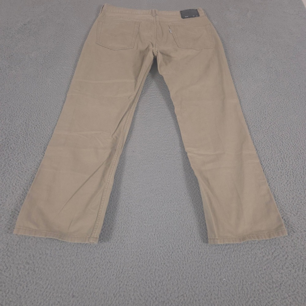 Levi's Jeans Mens 36x30 Tan Khaki 514 Straight Leg Cotton Twill Denim Classic